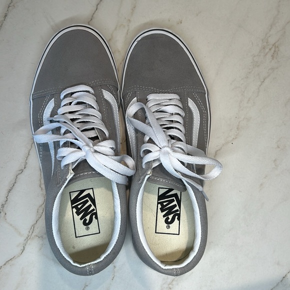 Vans Old Skool Shoe. Drizzle/True White (Size 6.5) - Picture 10 of 13